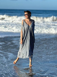 Chevron Kaftan Dress