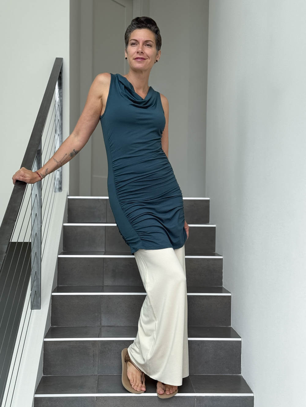 jersey tank dress pattern Underwood Tank Top & Dress CURVY FIT Sewing Pattern (PDF) – Sew House Seven main image 1