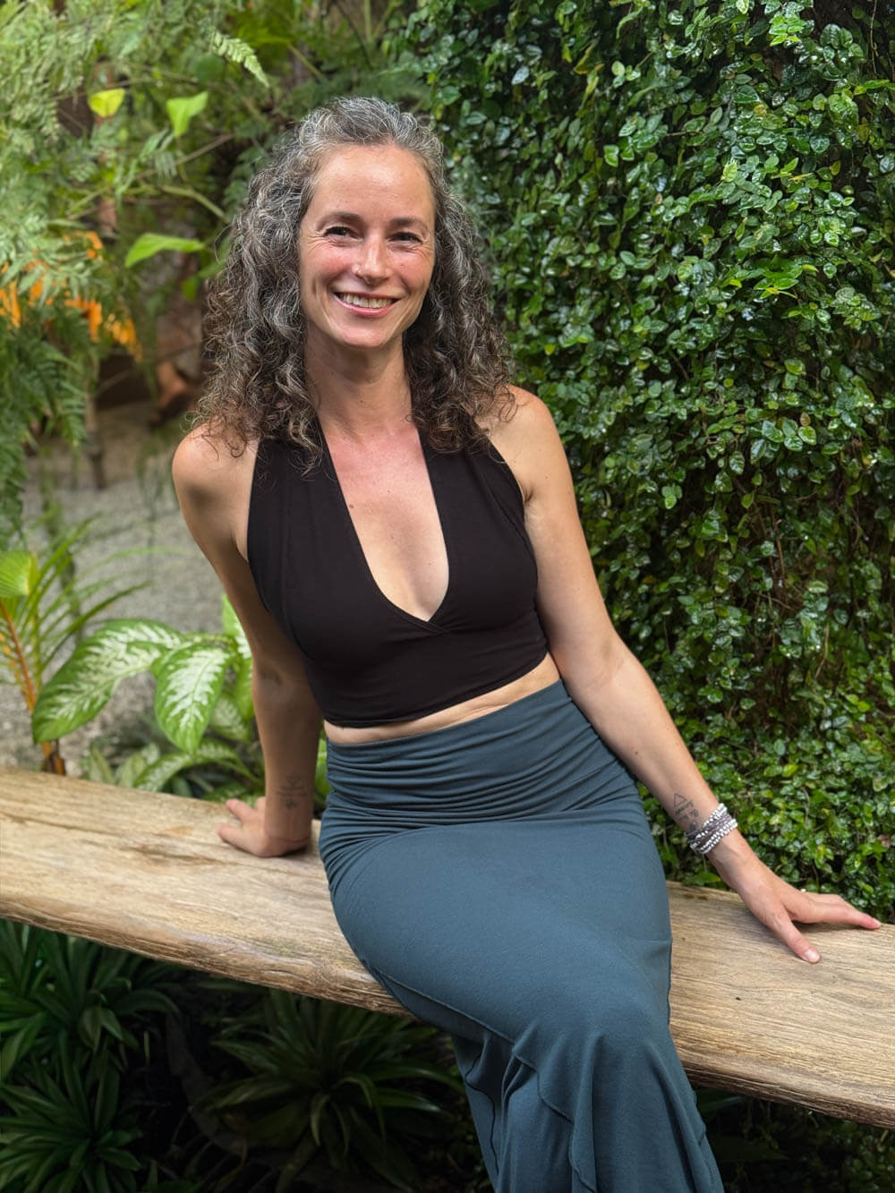 Halter Bra Top | Eco-Friendly Women's Clothing Black / M/L Halter Bra Top | Eco-Friendly Women's Clothing Black / M/L