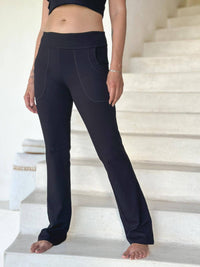 Bamboo Boot Cut Pocket Pant