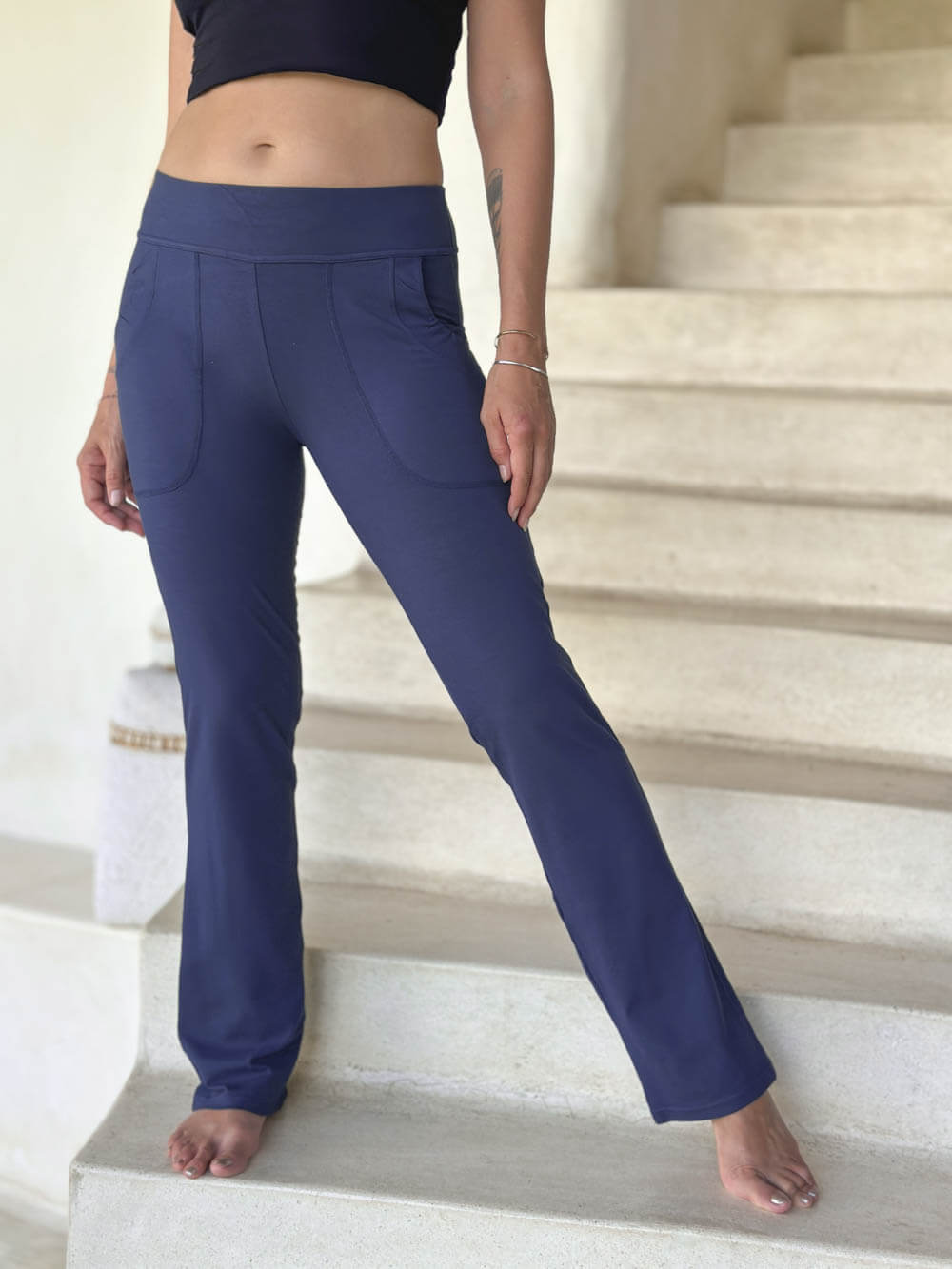 Bamboo yoga trousers best sale