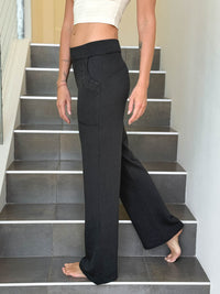 Bamboo Fleece Boot Cut Pocket Pant