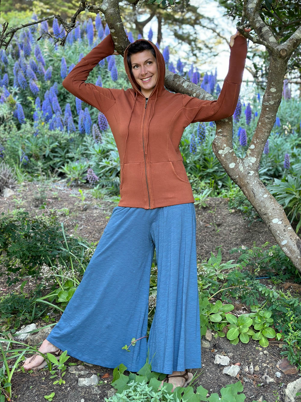 Bamboo Fleece Zipper Hoodie | Women's Zip-Up Jacket | CARAUCCI