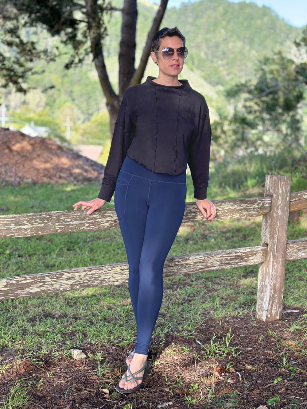 Bamboo yoga pants with pockets online