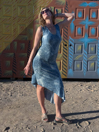 Bias Dress Print