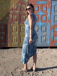 Bias Dress Print