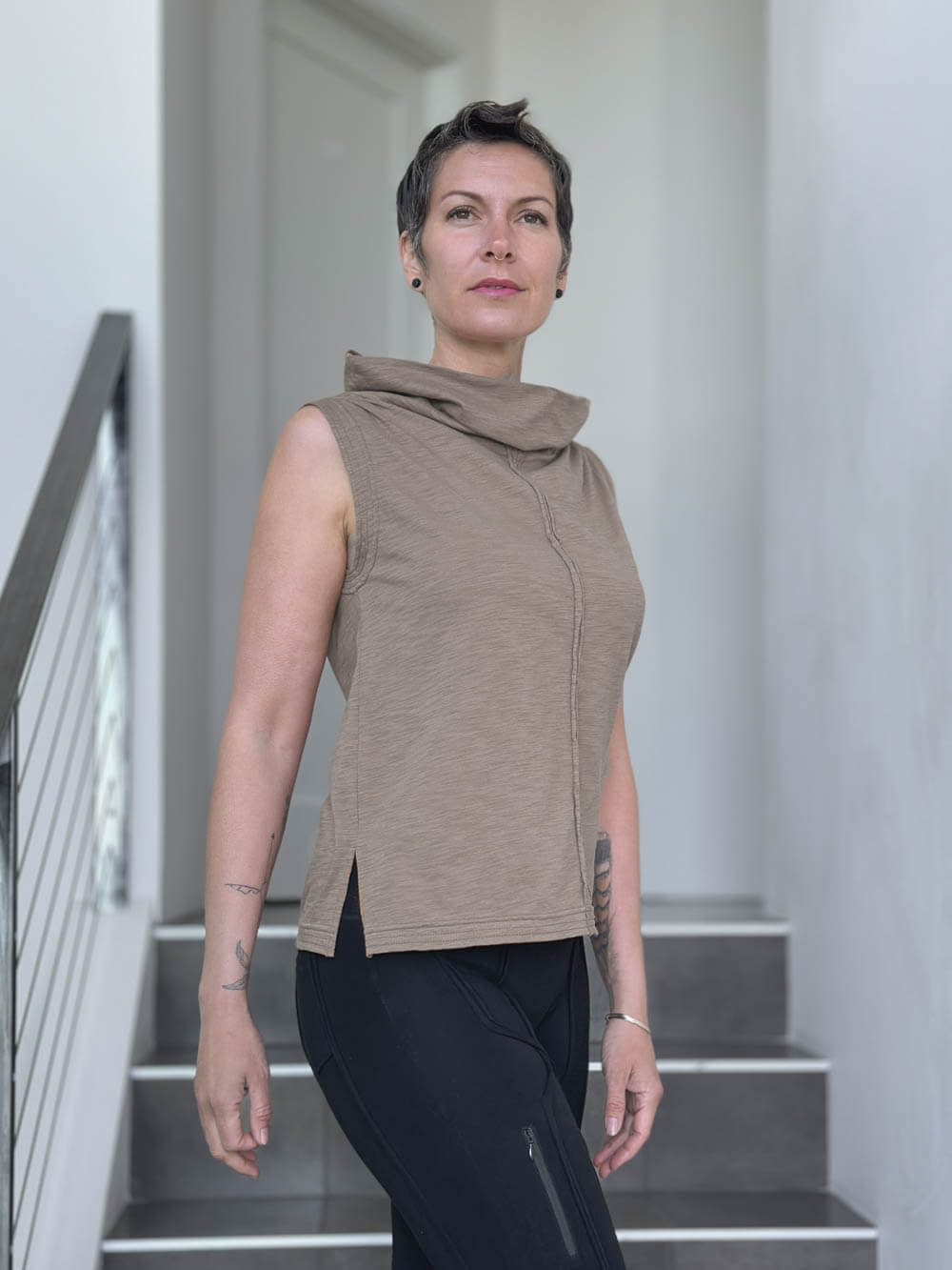 Cowl Neck Tank
