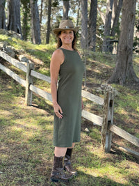 Bamboo Fleece Sweatshirt Dress