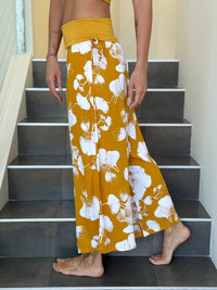 Golden Ginkgo Ruched Pant