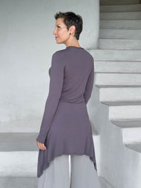 High Neck Flow Tunic