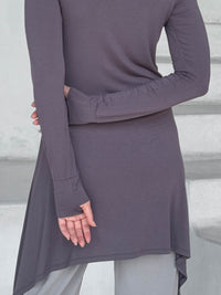 High Neck Flow Tunic