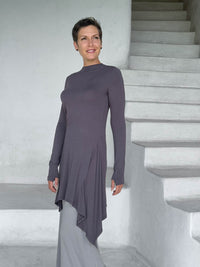 High Neck Flow Tunic