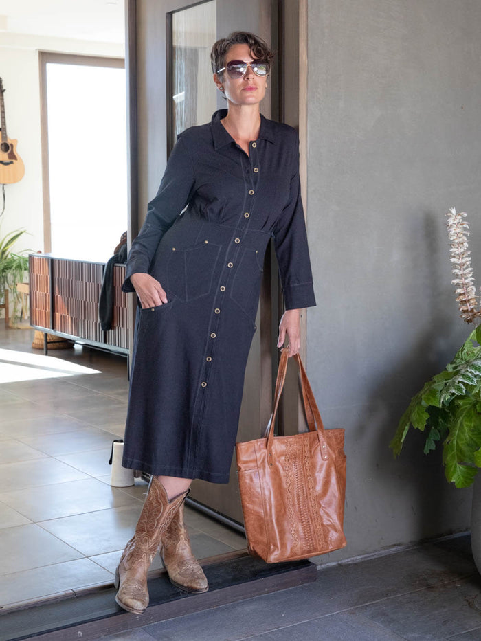 Bamboo Fleece Jacket Dress