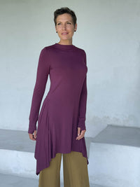 High Neck Flow Tunic