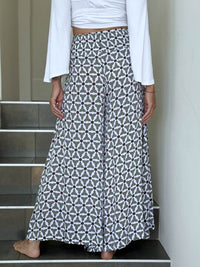 Mosaic Stone Wide Leg Flow Pant