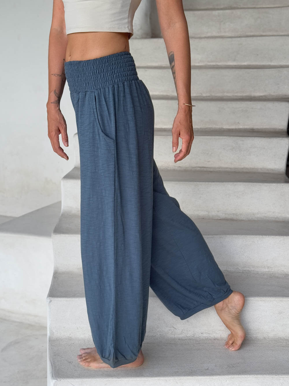 Pants + Leggings | Women's Jersey Pants – CARAUCCI