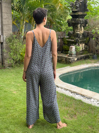 Mosaic Print Ruched Jumper