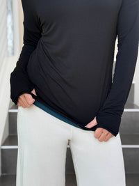 Reversible Long Sleeve Top