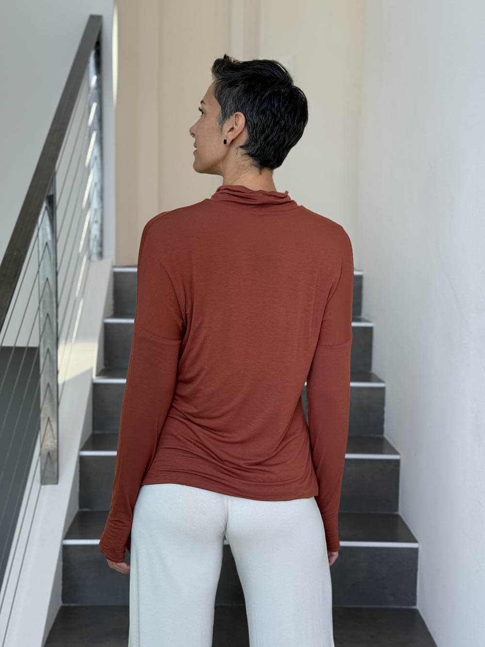 Reversible Long Sleeve Top