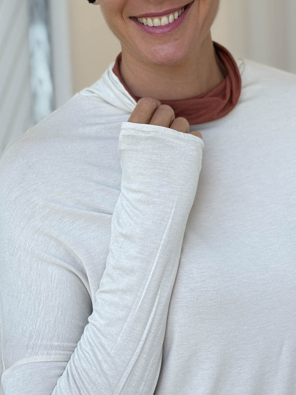 Reversible Long Sleeve Top