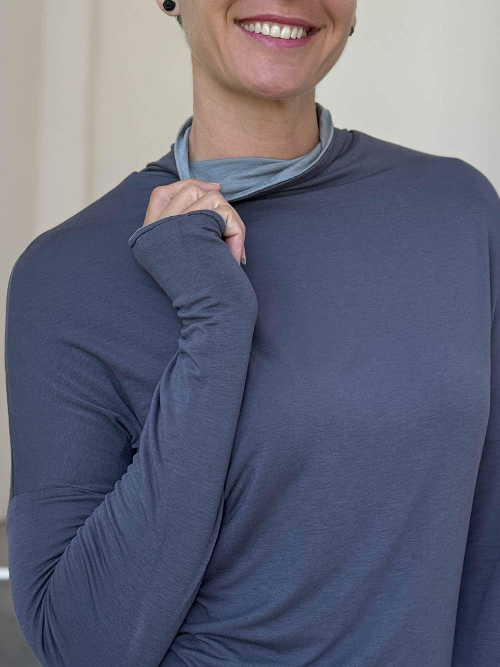 Reversible Long Sleeve Top
