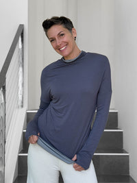 Reversible Long Sleeve Top