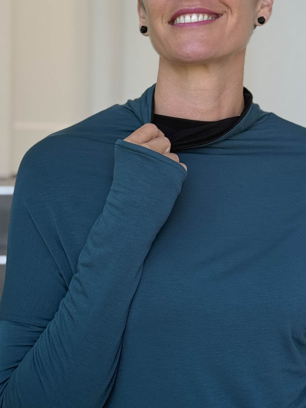 Reversible Long Sleeve Top