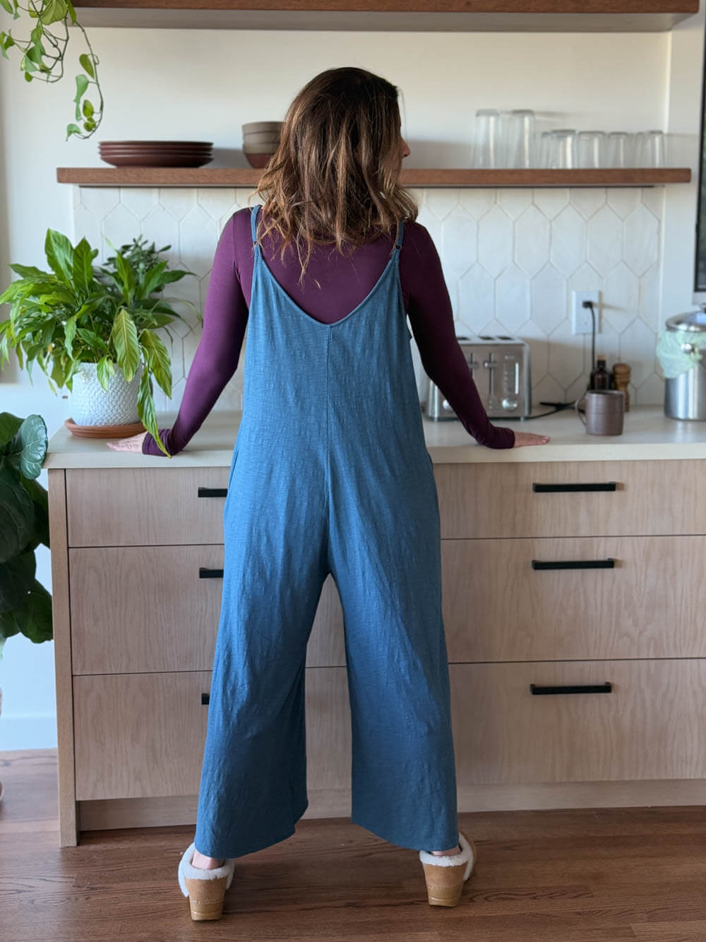 Cotton Ruched Jumper | Women's One-Piece Jumper – CARAUCCI