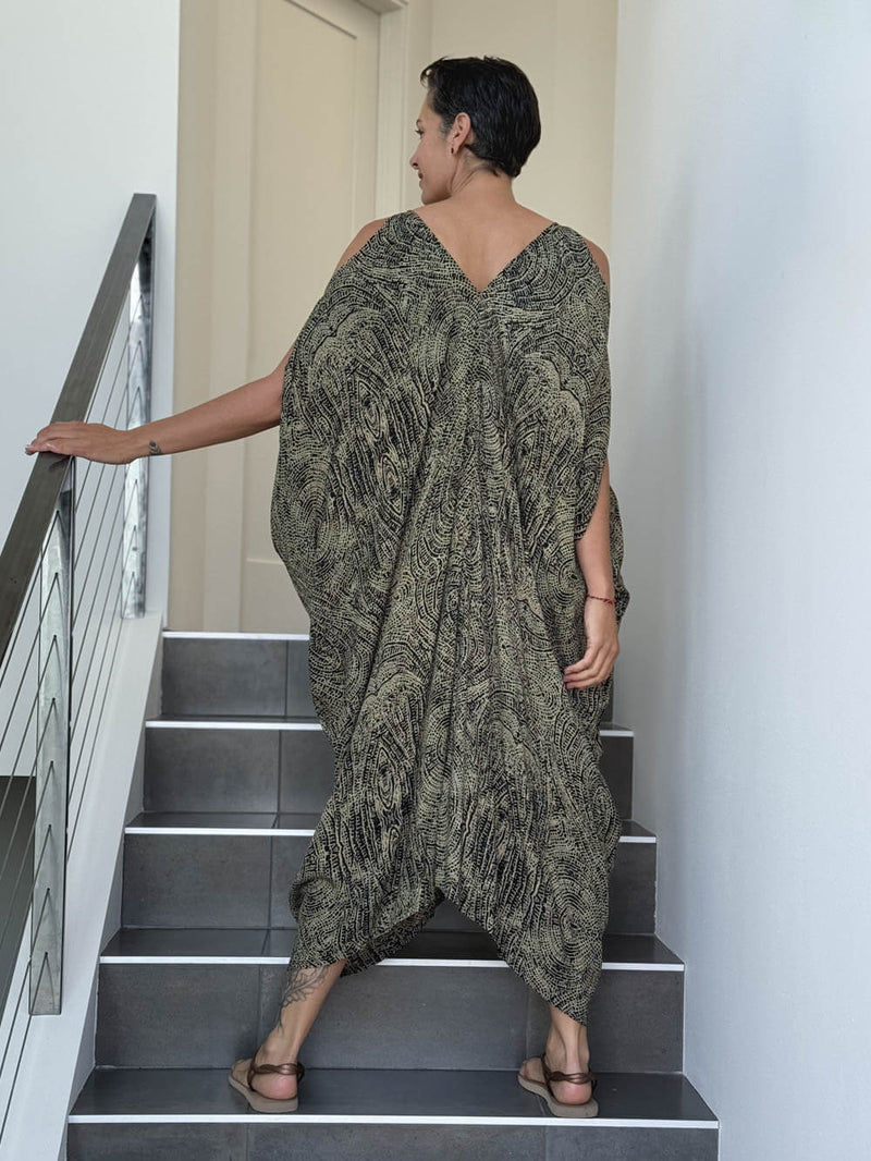 Sand Kaftan Dress