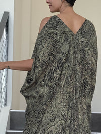 Sand Kaftan Dress