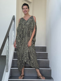 Sand Kaftan Dress