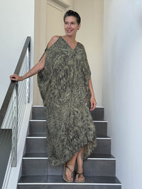 Sand Kaftan Dress
