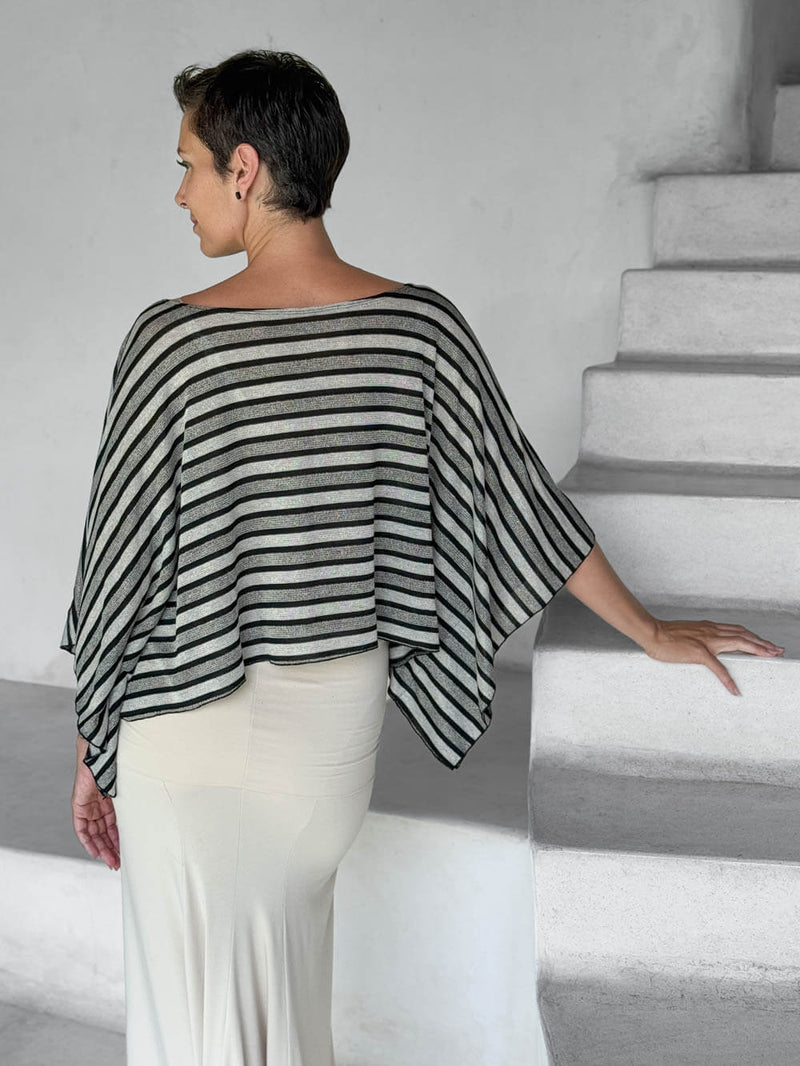 Sparkle Poncho Top