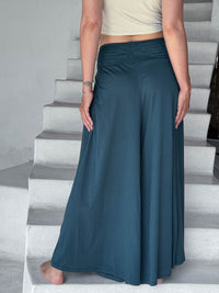 Wide Leg Flow Pant Teal