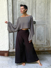Stripe Flow Top