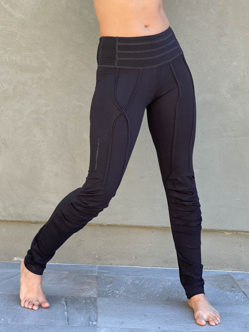 Buy Champ Poly Spandex I Women's Full Length Leggings I Yoga Pants for Women  I Stretchable Gym Pants for Exercise, Workout I Design on Both Sides Green  at Amazon.in