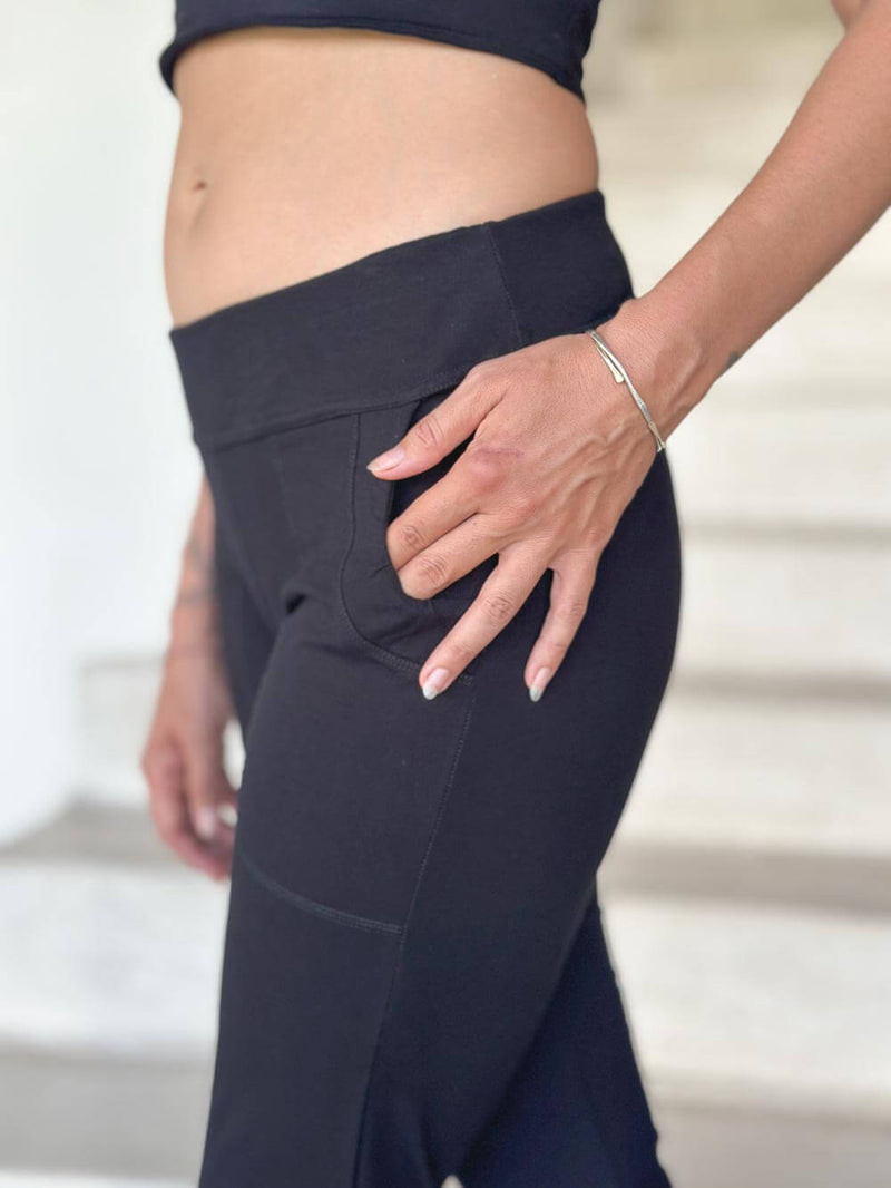 Capri Yoga Pants for Women Cargo Workout Sweat Pants Jogging Hiking  Stretchy Leggings Slacks Capris with Pockets 