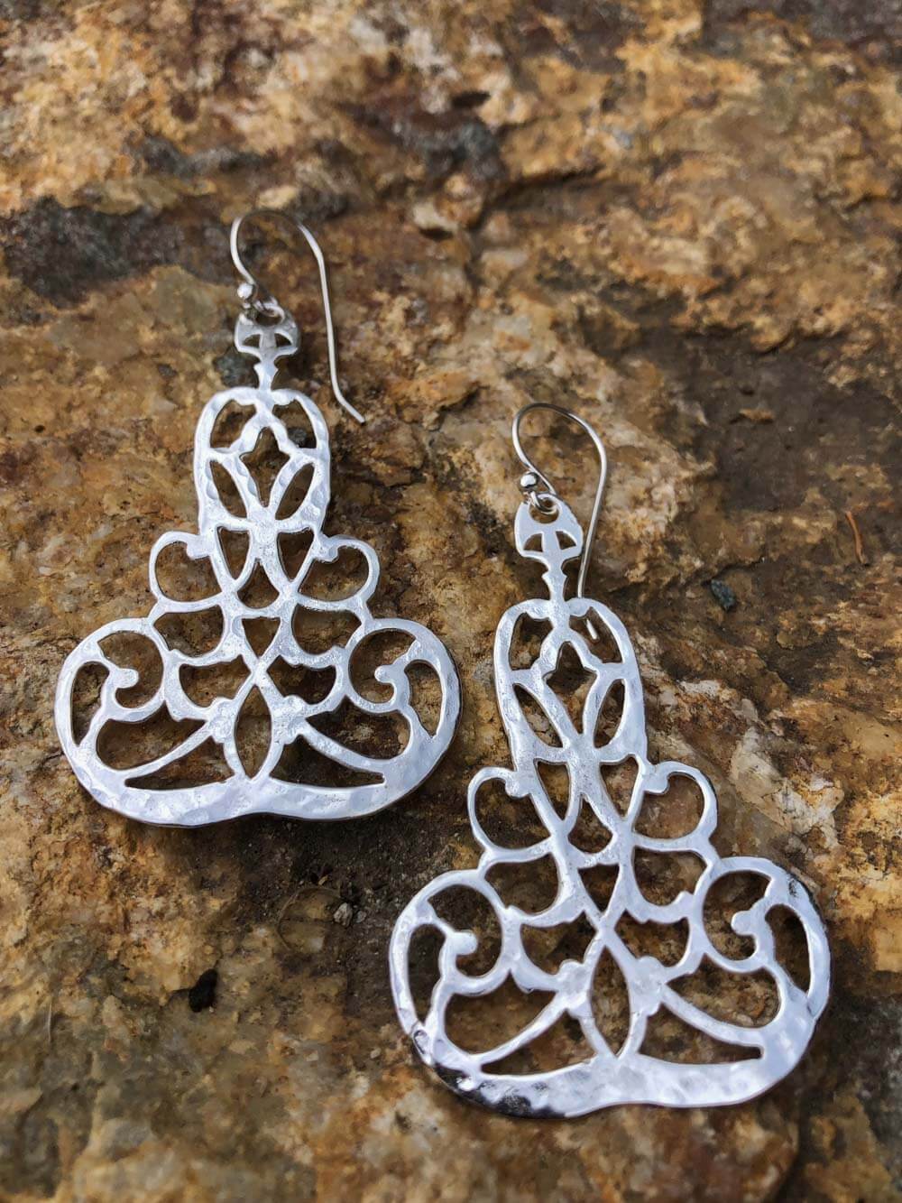 Handcrafted Brass Chime Earrings | Boho Accessories