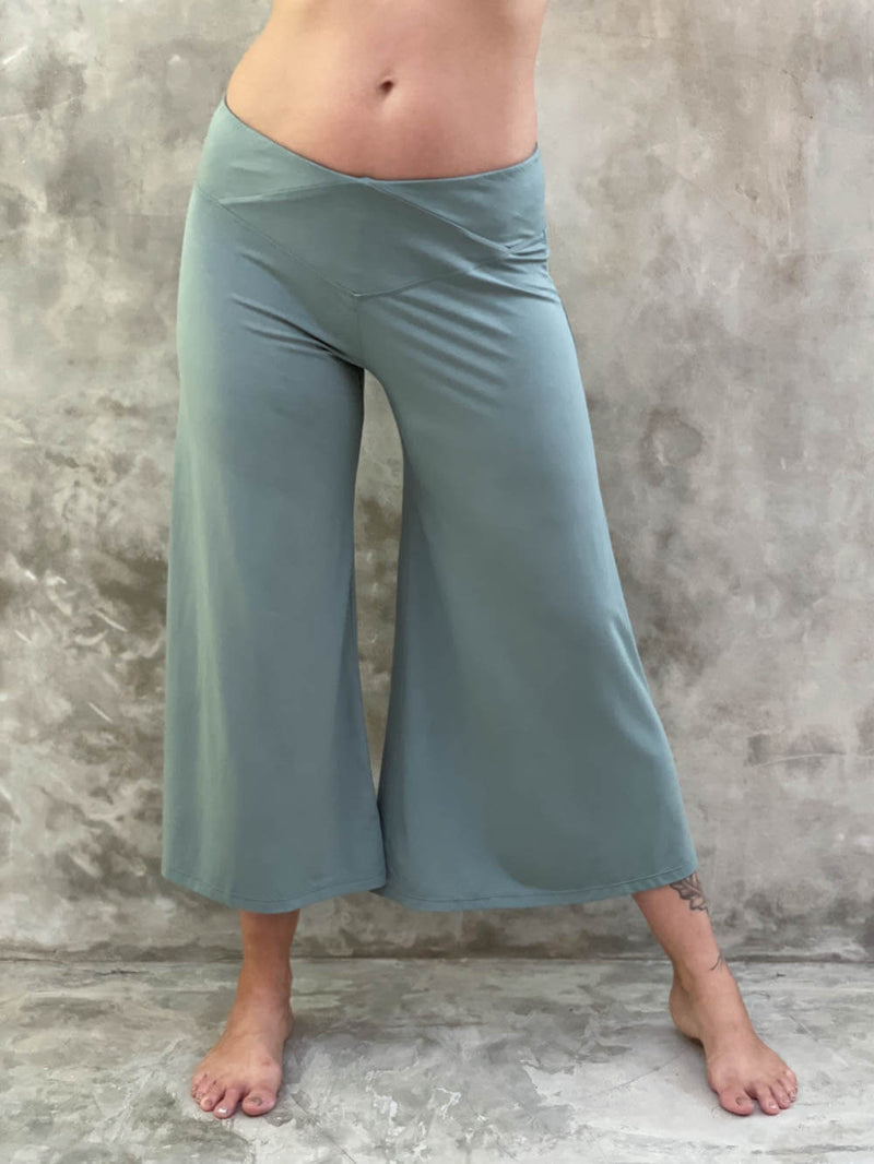 Curves All Year Flare Pant - Sage