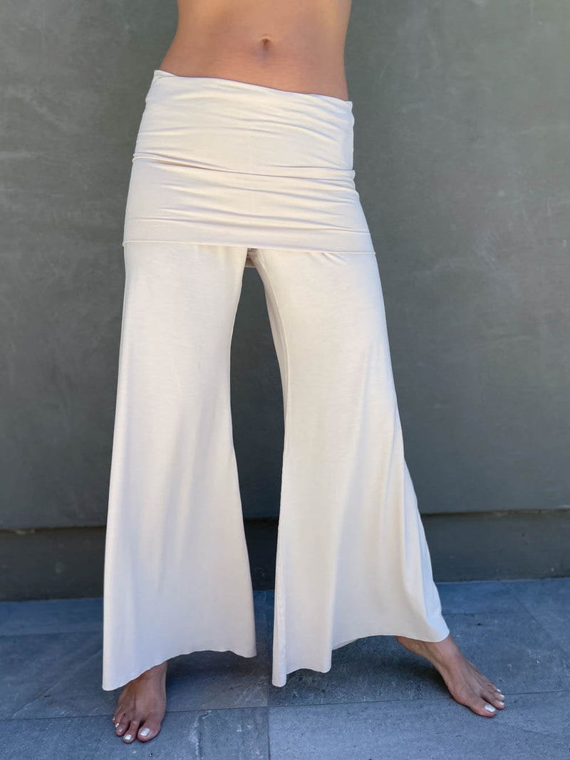 Unique Jersey Women's Pants-origami Trousers/ 4 Way Pants-women's Wrap Pants-wide  Pants-convertible Pants 