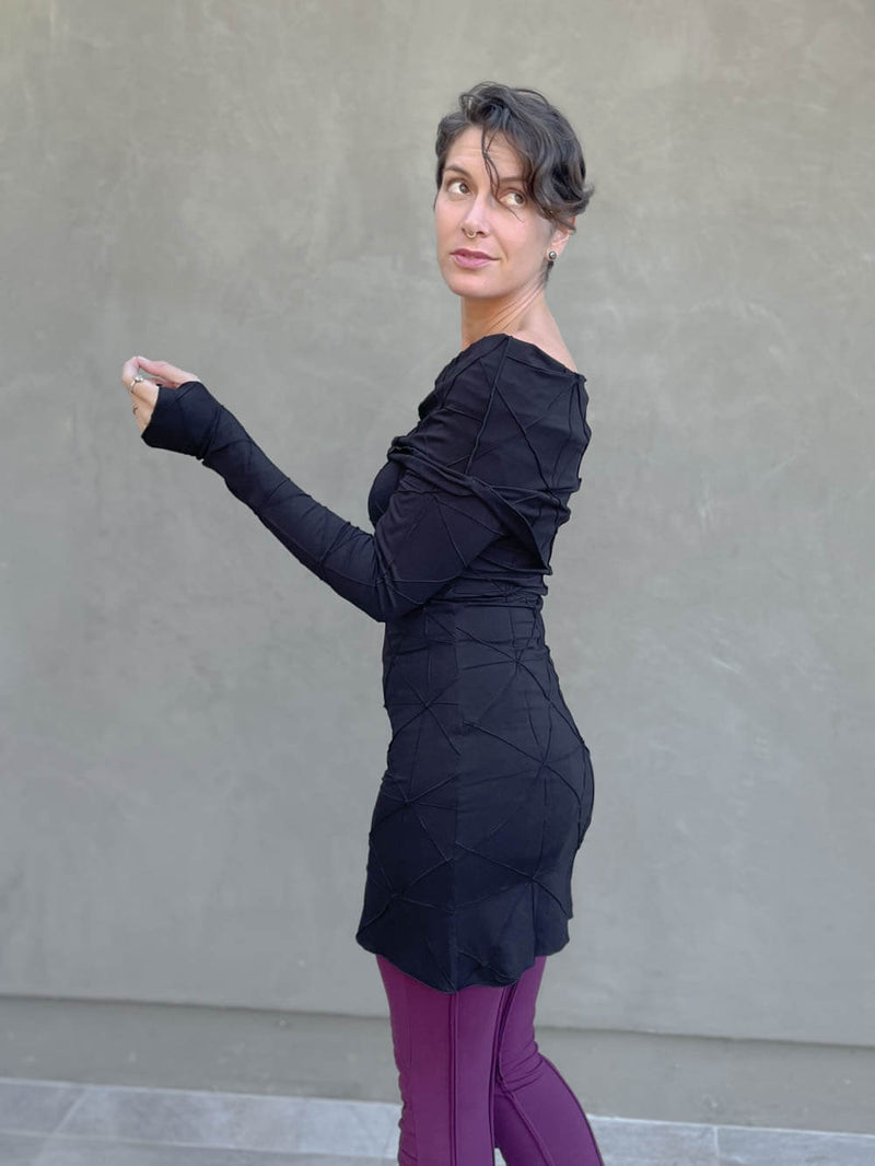 lululemon - In movement tights - black white speckled pattern on Designer  Wardrobe